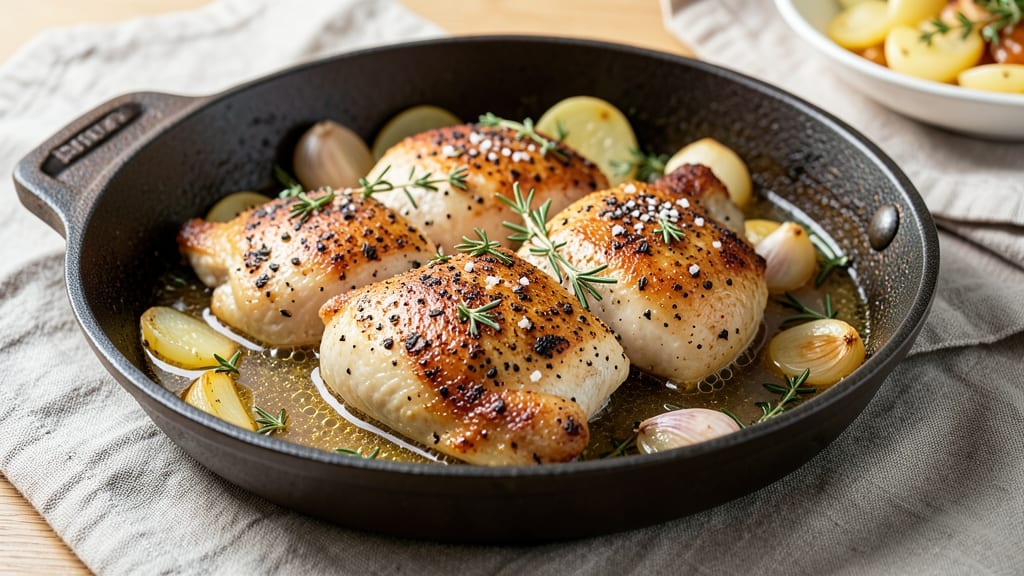 Baked Chicken in Broth Recipe: Herbed Simmered Juiciness With Flavorful Stock