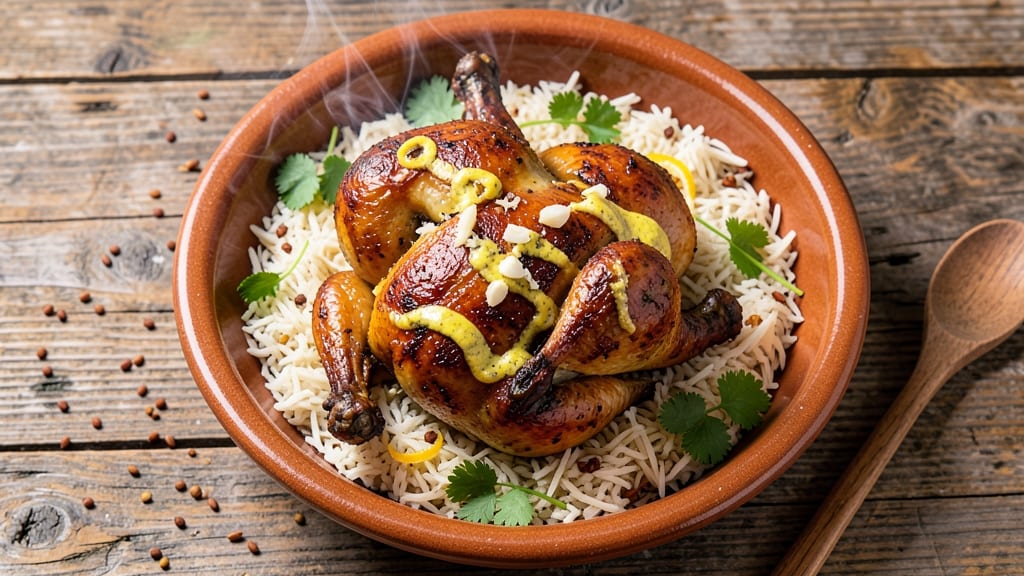 African Roast Chicken Recipe: Spiced Yogurt Marination for Juicy, Golden Skin