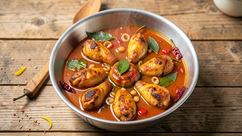 Authentic South Indian Chicken Curry Recipe: Tamarind and Curry Leaf Magic