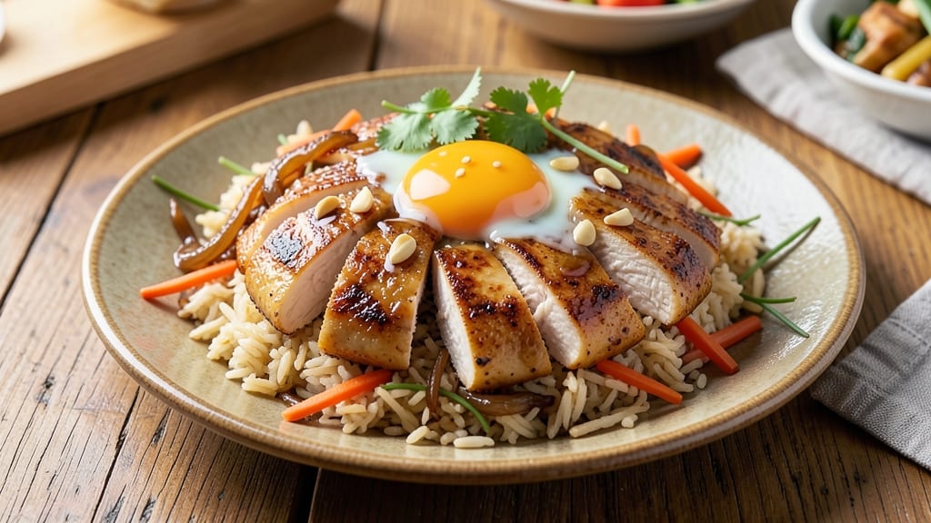 Baked Chicken Fried Rice Recipe: Crispy-Topped Comfort With Leftover Magic
