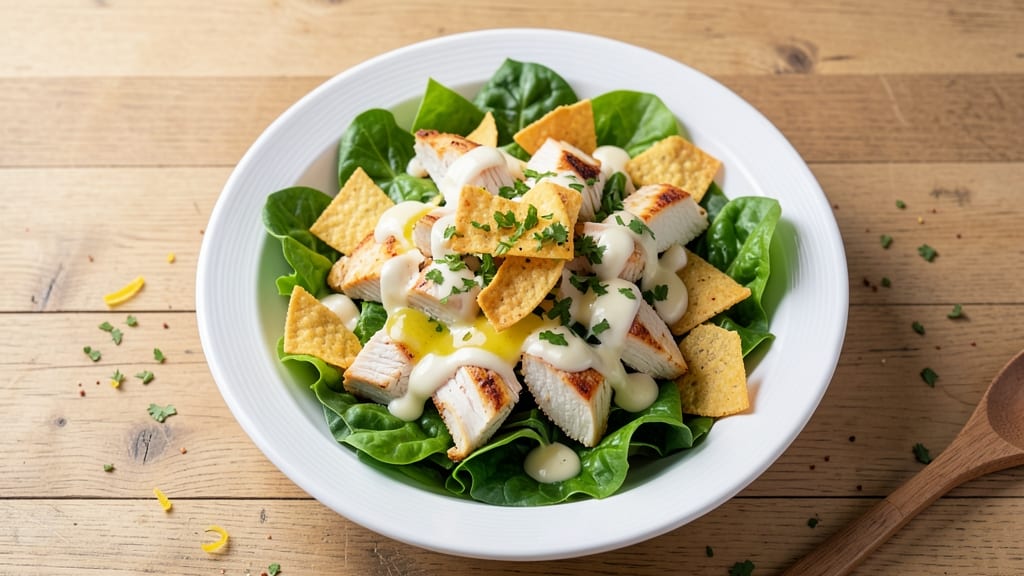 Applebee's Fiesta Lime Chicken Salad Recipe: Crunchy Tortilla Bites With Zesty Lime Dressing