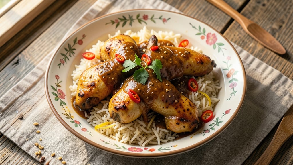 Baked Curry Chicken and Rice Recipe: Spiced One-Pan Harmony With Golden Crust
