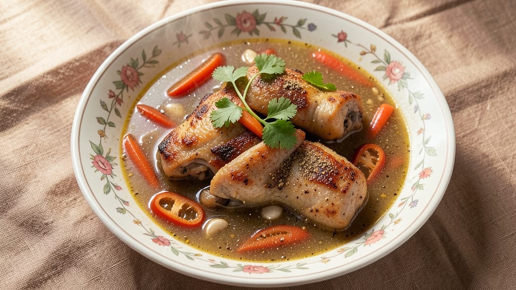 Arabic Chicken Soup Recipe: Spiced Lemon and Cumin Comfort in One Pot