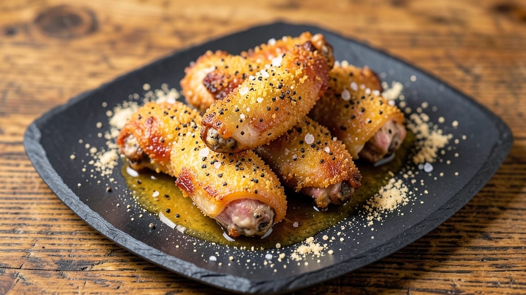 Baked Salt and Pepper Chicken Wings Recipe: Double-Crusted Crunch Without Deep Frying