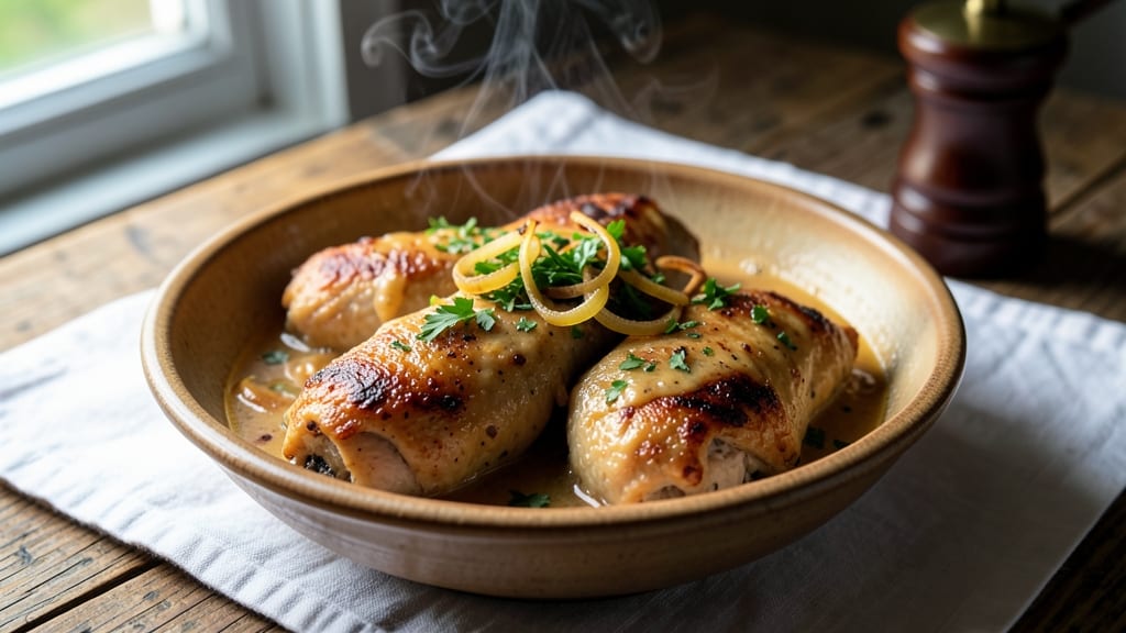 Amish Creamed Chicken Recipe: Slow-Cooked Comfort With Velvety Gravy