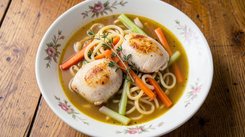 Alix Earle's Chicken Noodle Soup Recipe: Homestyle Warmth With Herbed Dumplings