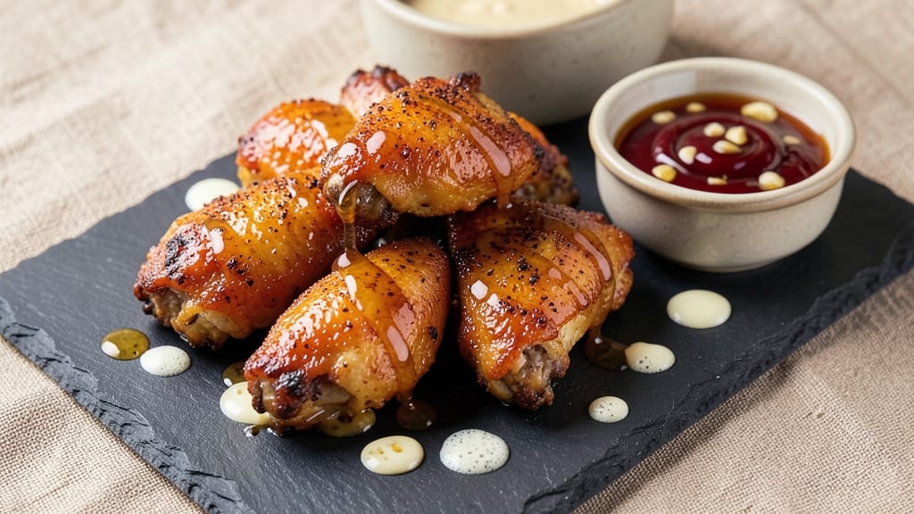 Baked Chicken Wings Sauce Recipe: Smoky Garlic-Honey Glaze With Crispy Edges