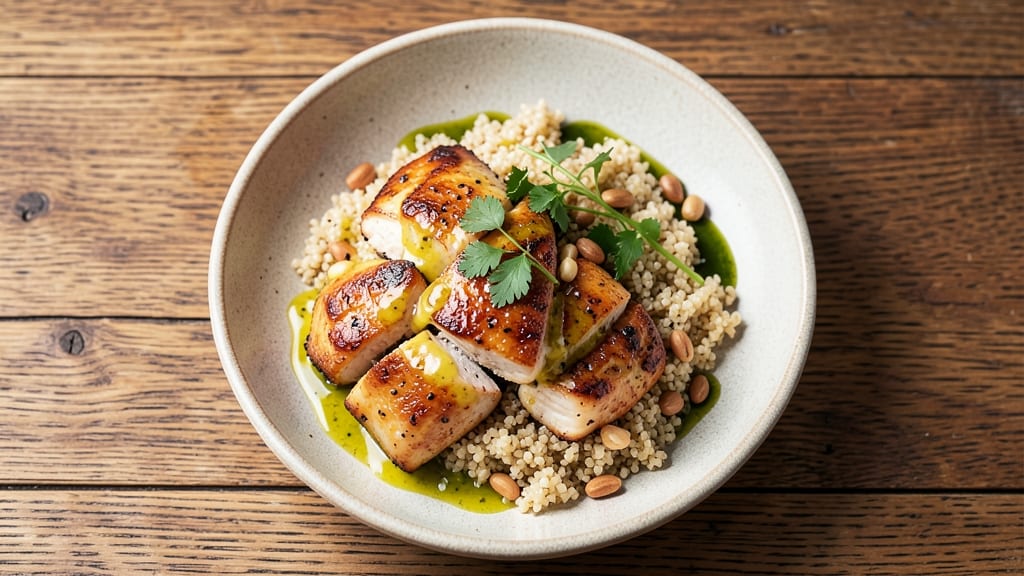 Applebee's Lemon Chicken With Quinoa Recipe: Buttery Crust Meets Zesty Quinoa Harmony