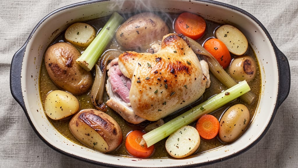 Baked Chicken Stew Recipe: Slow-Simmered Richness With Tender Chicken