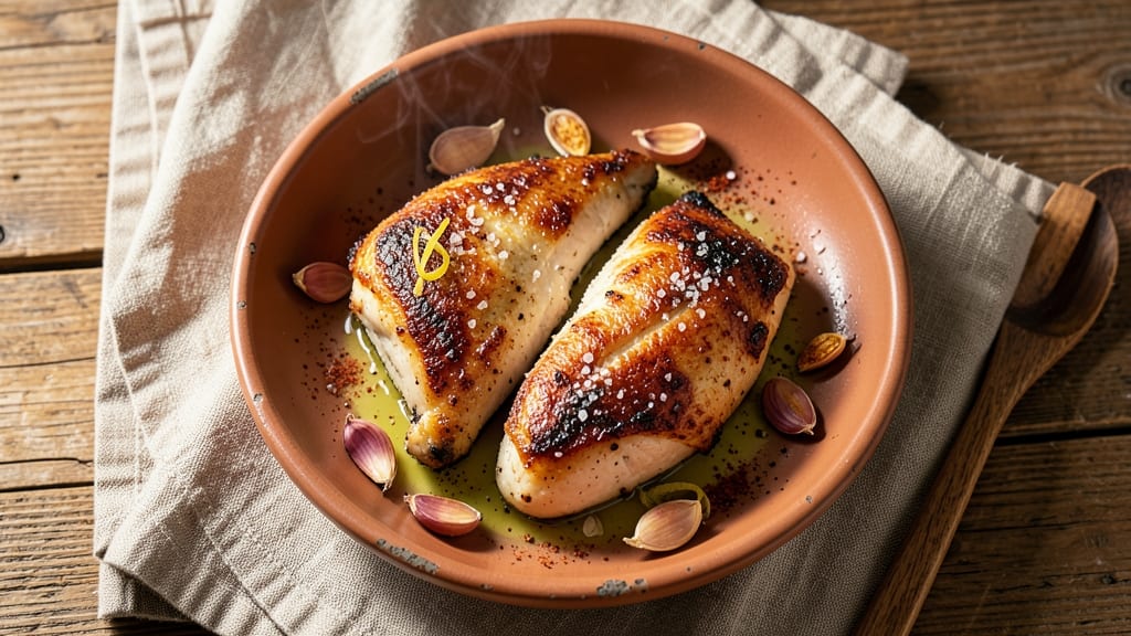 Air Fryer Fried Bone-In Chicken Breast Recipe: Juicy Bone Marrow Magic With Crispy Skin