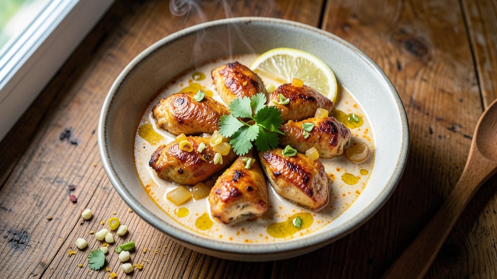 Award-Winning Chicken Curry Recipe: Fragrant Coconut and Turmeric Depth