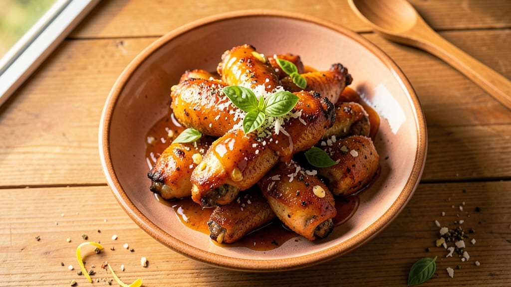 Baked Italian Chicken Wings Recipe: Parmesan-Crusted Crunch With Juicy Centers