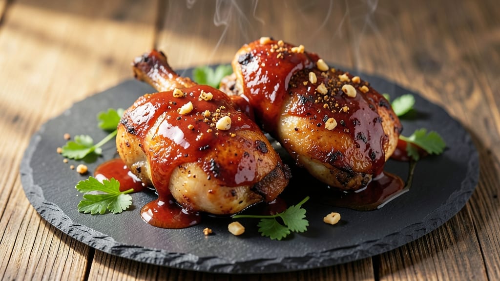 Baked Chicken Thighs With Barbecue Sauce Recipe: Smoky-Sweet Glaze That Caramelizes to Perfection