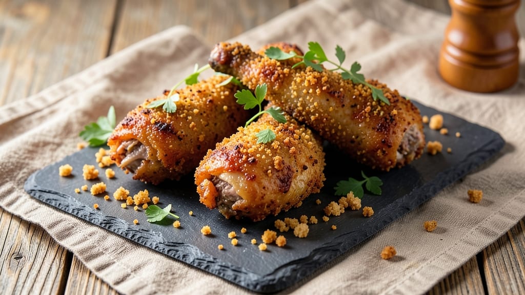 Baked Breaded Chicken Drumsticks Recipe: Oven-Baked Crunch Without Deep Fryer Mess