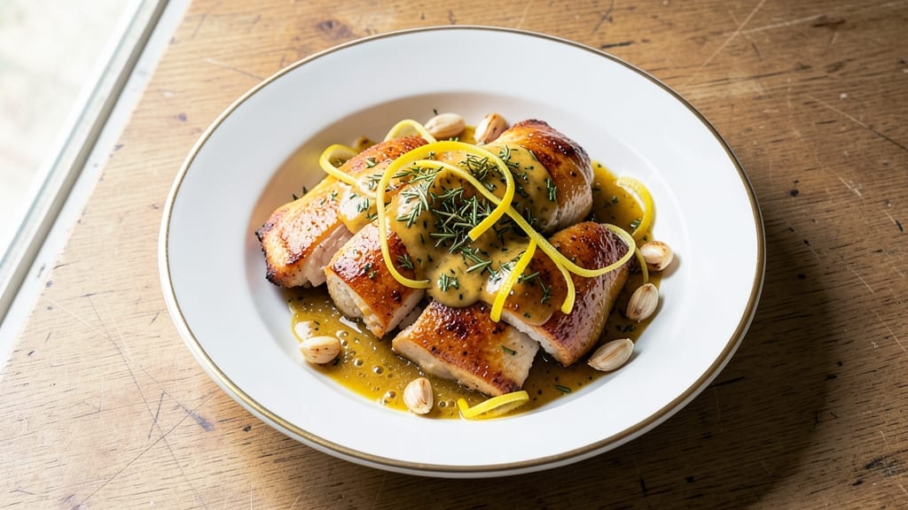Barefoot Contessa's Tuscan Lemon Chicken Recipe: Zesty Herb Butter Crust With Juicy Centers