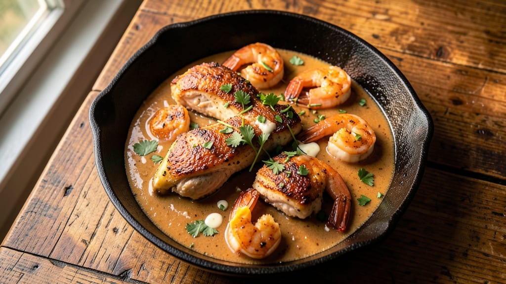 Applebee's Bourbon Street Chicken and Shrimp Copycat Recipe: One-Pan Crispy Crunch and Buttery Sauce