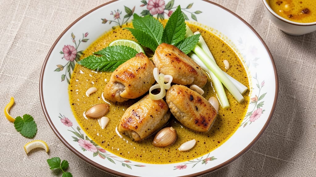Authentic Thai Yellow Chicken Curry Recipe: Turmeric-Galangal Heat in One Pot