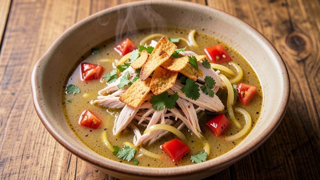 54th Street Chicken Tortilla Soup Recipe: Spiced Tomato and Avocado Creaminess in One Pot