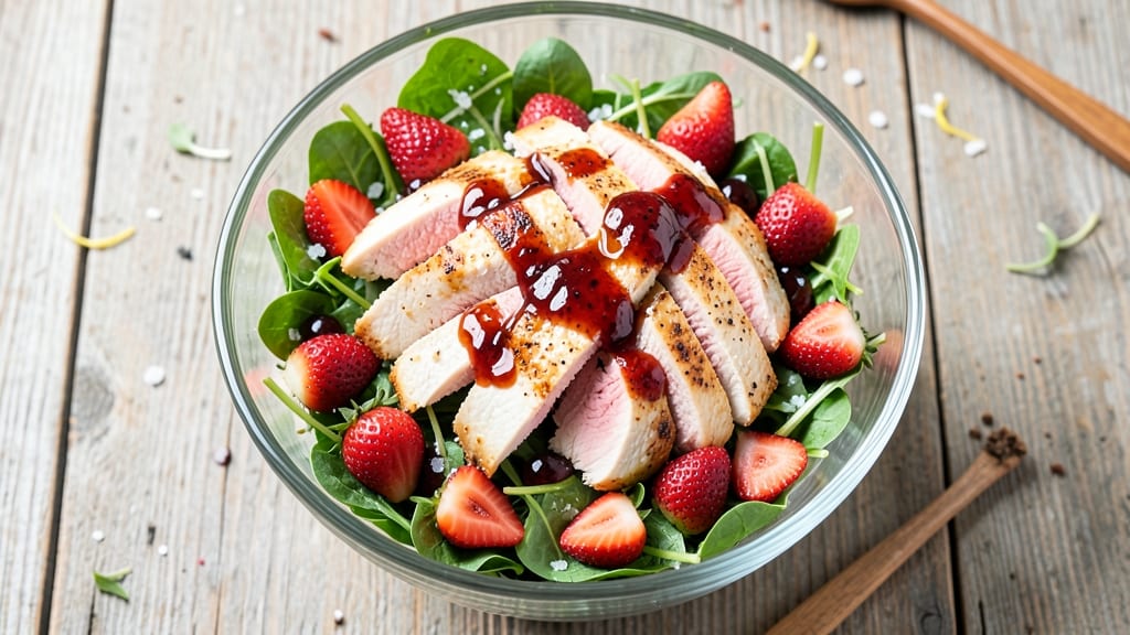 Applebee's Strawberry Balsamic Chicken Salad Recipe: Sweet-Tart Dressing That Elevates Every Bite