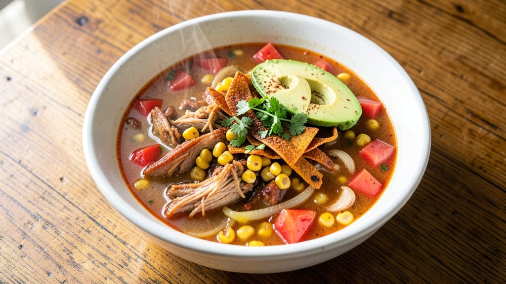 Barefoot Contessa Chicken Tortilla Soup Recipe: Spiced Tomato Base With Crispy Tortilla Strips