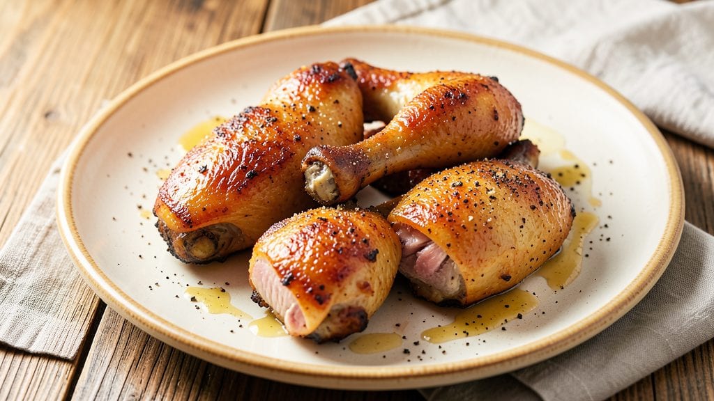 Baked Chicken Thighs and Drumsticks Recipe: Juicy Bone-In Results in One Pan