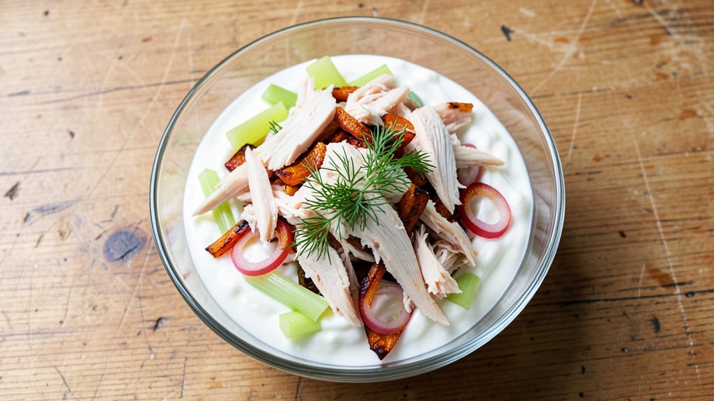 Allrecipes Chicken Salad Recipe: Celery-Crispy Texture With Herby Yogurt Magic