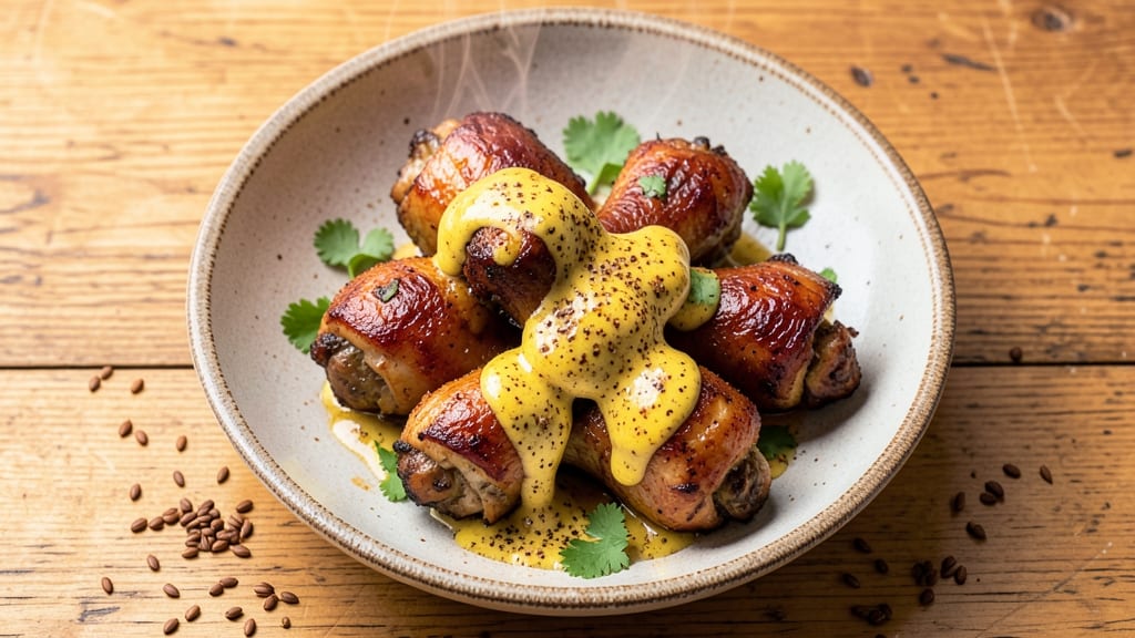 Baked Chicken Drumsticks Indian Recipe: Spiced Yogurt Marination for Crispy Skin and Juicy Centers