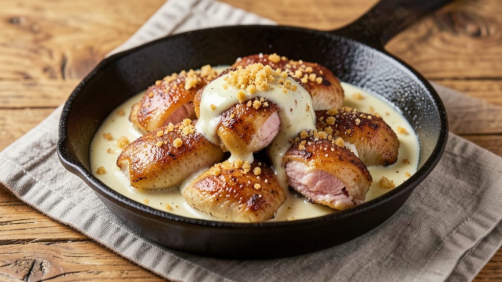 Campbell's Chicken Recipe: Creamy Celery Crown Crunch Magic
