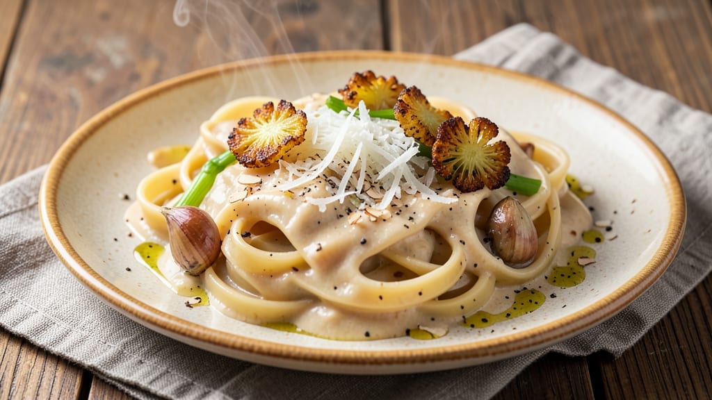 Campbell's Cream of Chicken and Pasta Recipe: One-Pot Creamy Comfort With Crispy Celery Crown