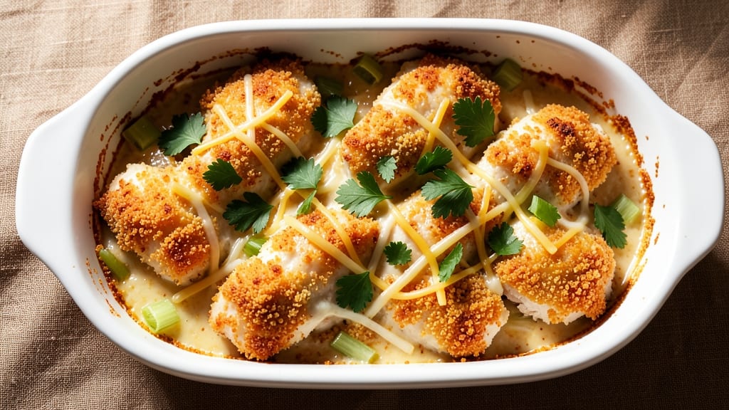 Campbell's Cream of Chicken Baked Chicken Recipe: Celery-Topped Comfort in One Dish