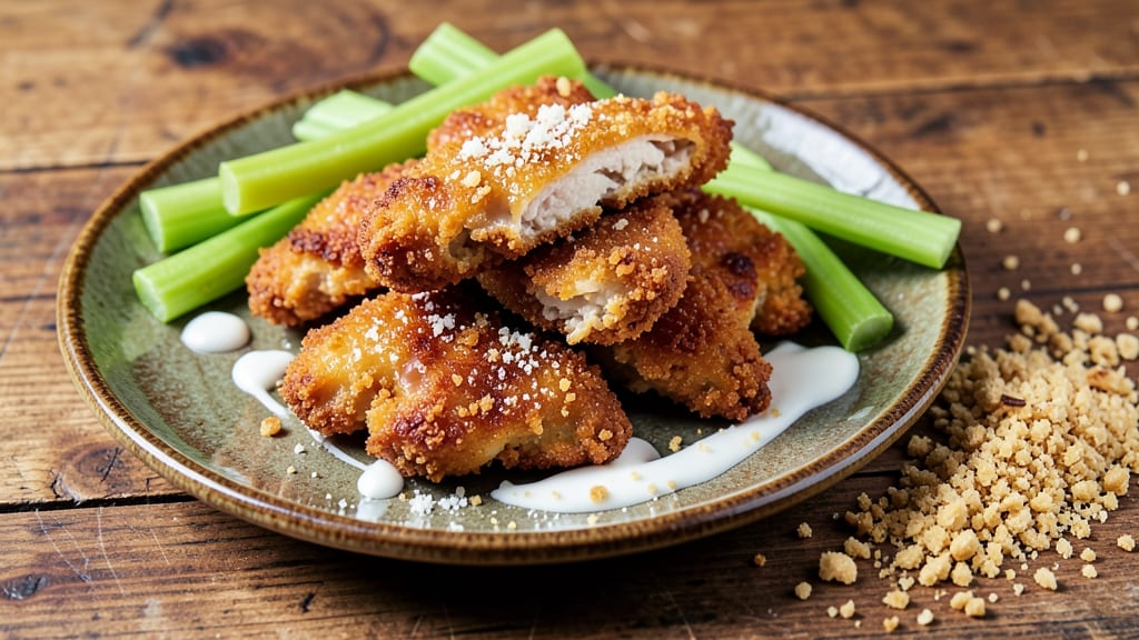 Cane's Famous Chicken Copycat Recipe: Crispy Celery Crown Over Ultra-Creamy Ranch Bliss