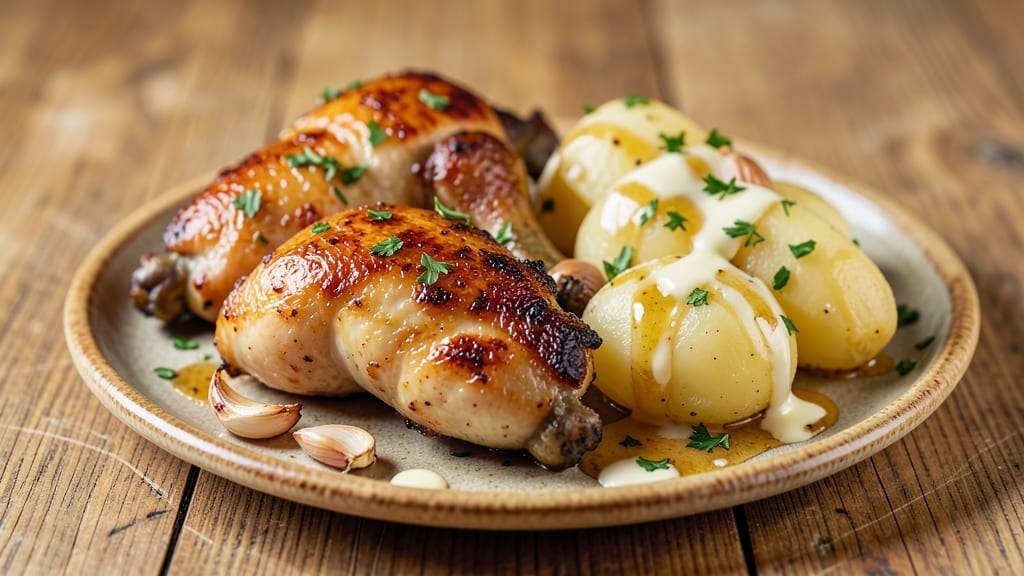 Chicken and Canned Potatoes Recipe: One-Pan Creamy Comfort with Crispy Edges