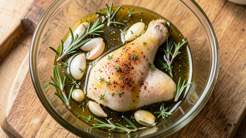 Chicken Leg Marinade Recipe: Smoky Garlic-Herb Blend for Juicy, Crispy Skin
