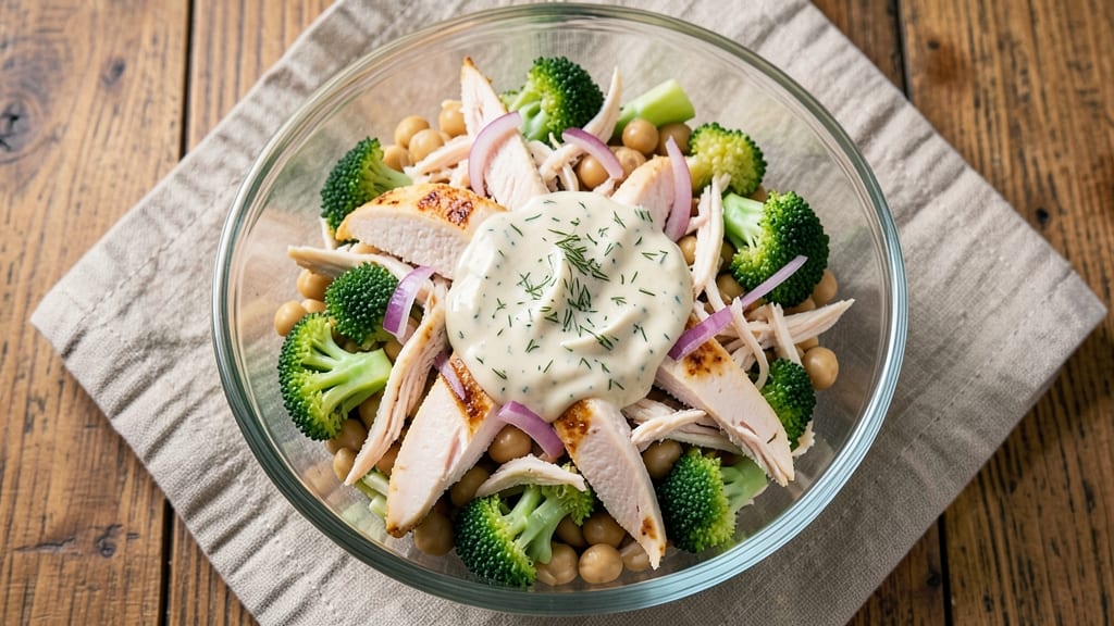 Chicken Salad Chick Broccoli Salad Copycat Recipe: Chickpea-Crusted Crunch Meets Tangy Ranch Bliss