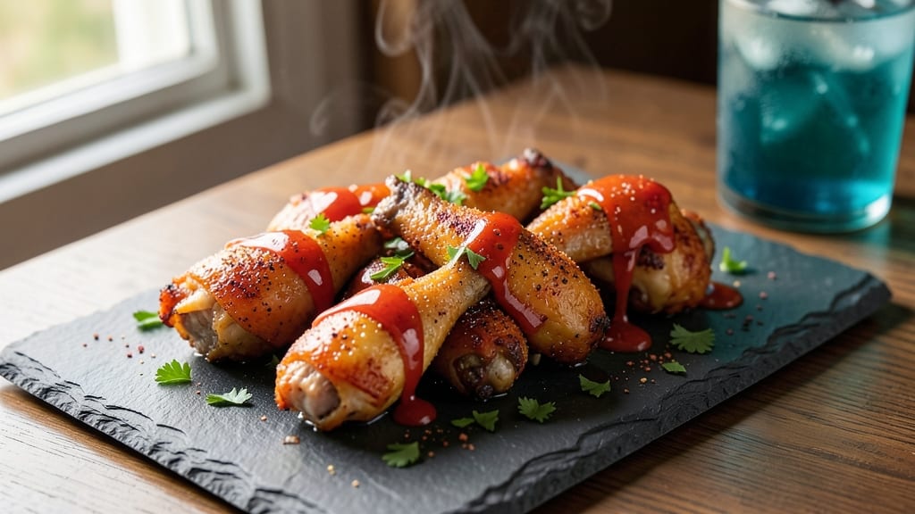 Chicken Wings and Drumsticks Recipe: Blistering Hot Sauce Crunch Without the Mess