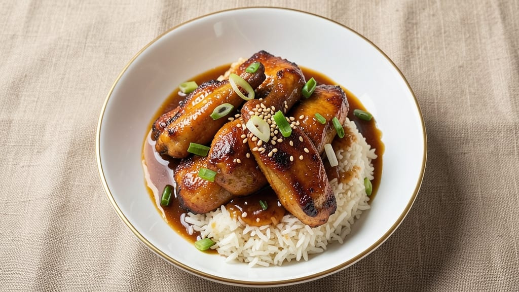 Chicken With Garlic Sauce Chinese Takeout Recipe: One-Pan Sticky Garlic Glaze That Sticks