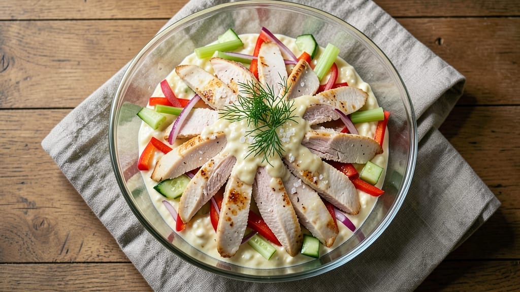 Copycat Sam's Club Chicken Salad Recipe: No-Mayo Creaminess With Hidden Celery Trick