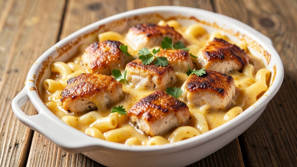 Applebee's Chicken Mac and Cheese Recipe: Cheesy Crisp-Topped Comfort in One Pot