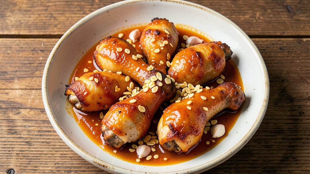 Baked Orange Chicken Drumsticks Recipe: Triple-Crusted Crunch with Zesty Glaze