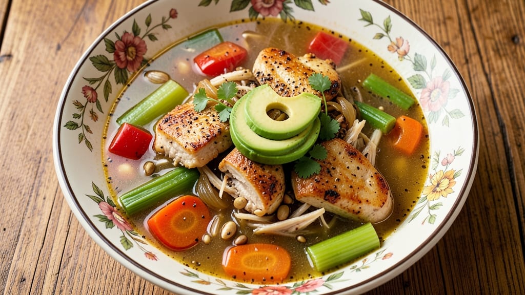 Barefoot Contessa's Mexican Chicken Soup Recipe: Cumin-Toasted Chicken and Tomato-Basil Richness