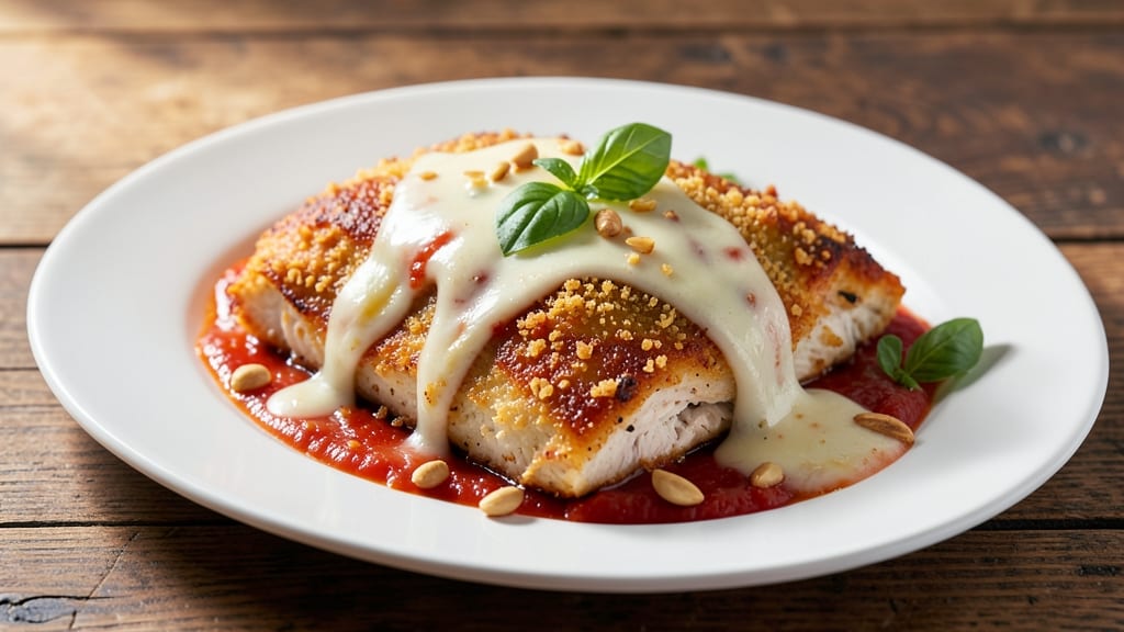 Baked Chicken Parmesan Recipe Skinnytaste: Crispy Cheese Crust Without Deep-Frying