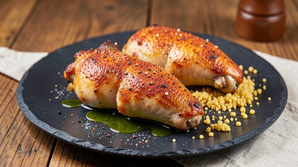 Air Fry Chicken Leg Quarters Recipe: Crispy Skin, Juicy Meat in 20 Minutes