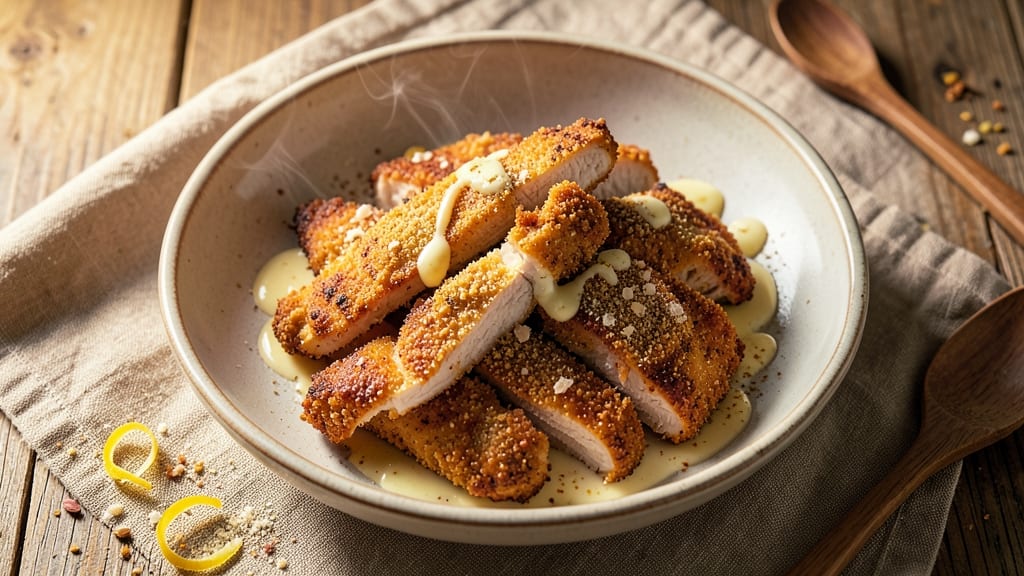 Almond Flour Fried Chicken Recipe: Crunchy Crust Without Deep Frying