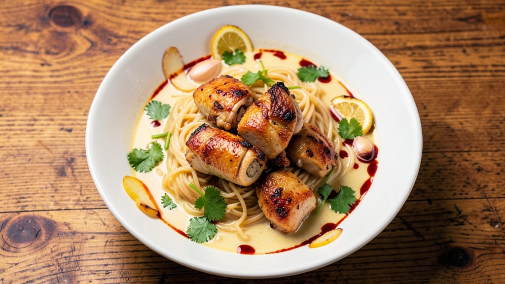 Asian Style Chicken Noodle Soup Recipe: Umami Bomb with Star Anise and Coconut Milk Depth