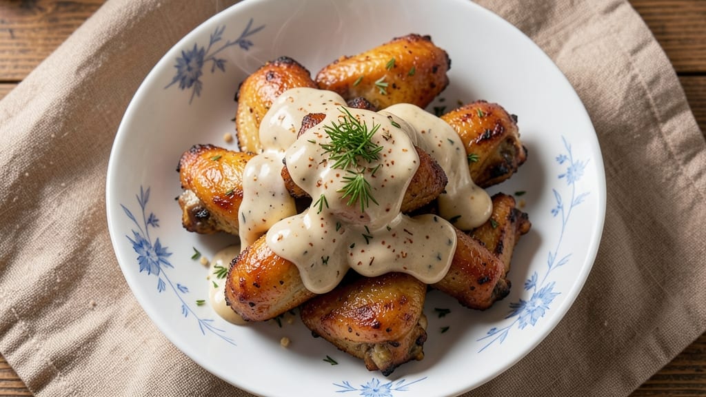 Hidden Valley Ranch Chicken Wings Recipe: Crispy Bites Drowned in Creamy Ranch Bliss