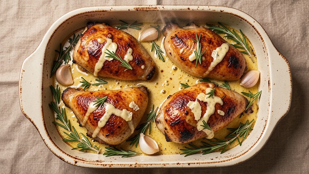 Mom's Butter-Baked Chicken Recipe: Juicy Bites with Golden, Melty Crust