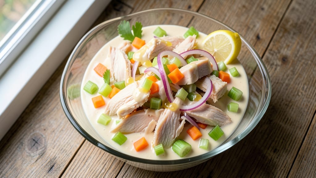 Simple Canned Chicken Salad Recipe: Crunchy Celery Crown Meets Hidden Veggie Twist